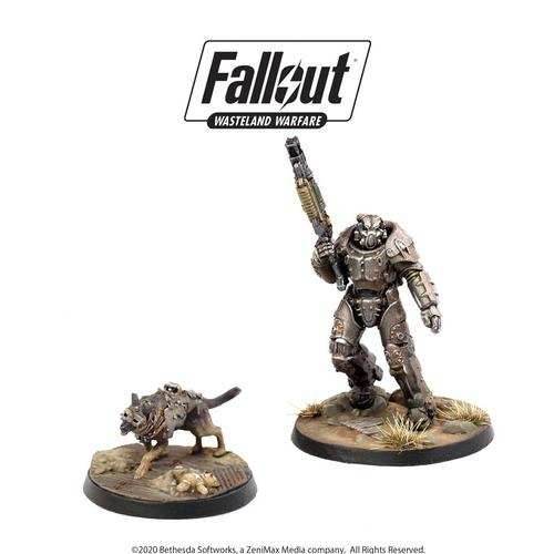 Fallout: Wasteland Warfare - Survivors - X01 & Dogmeat - 