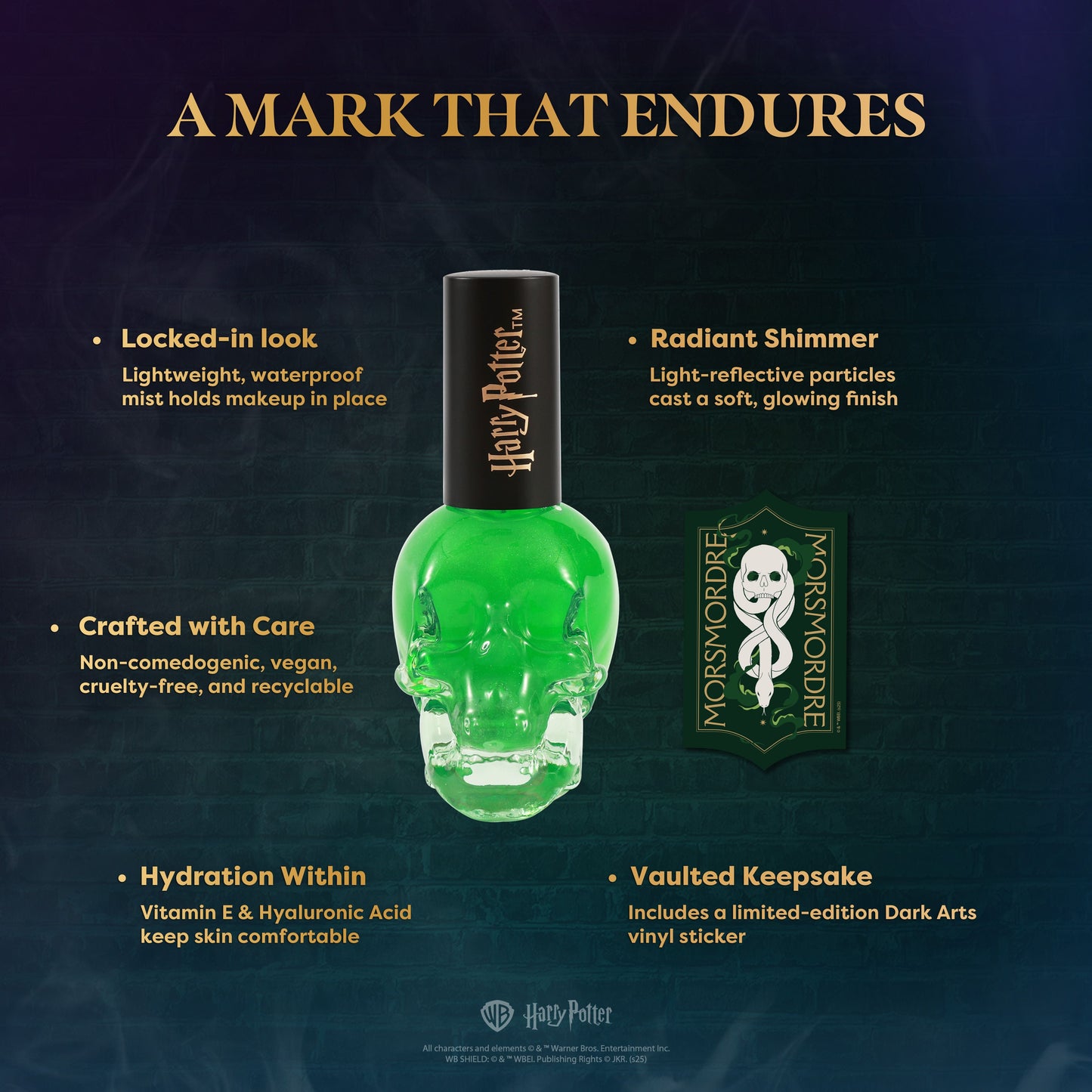 HP Dark Arts | Morsmordre Illuminating Setting Spray