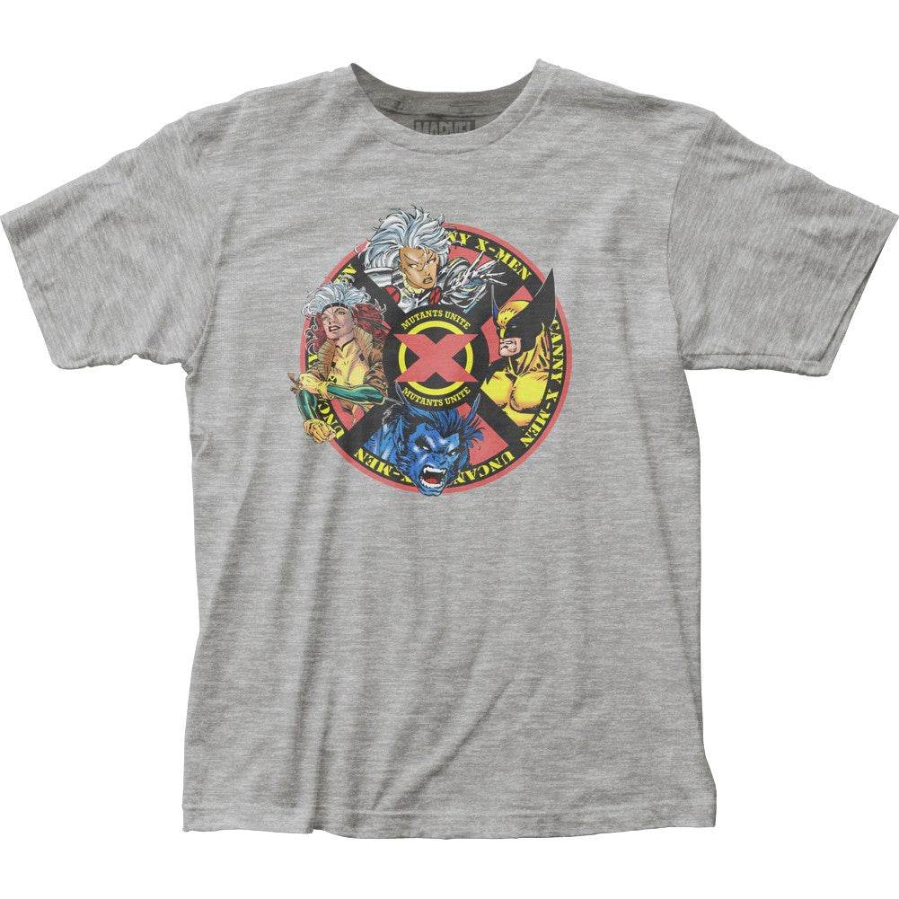 X-Men Mutant Circle Marvel Comics Adult T-Shirt - S