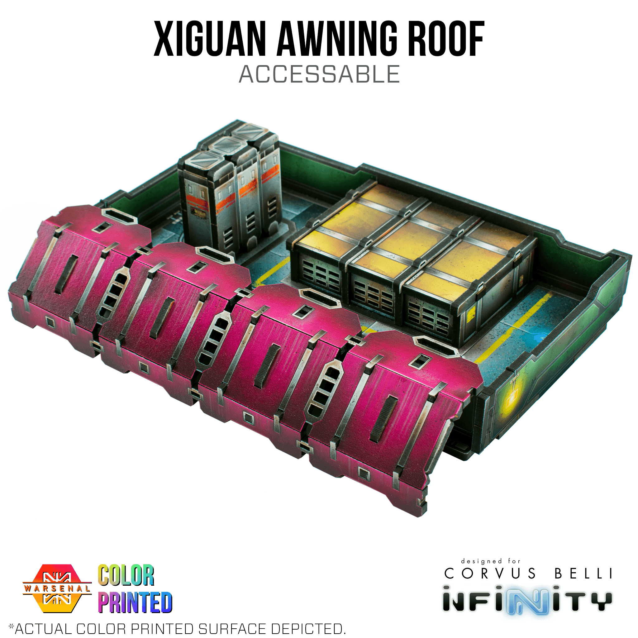 Xiguan Stacks - Rem Garage - Color Printed