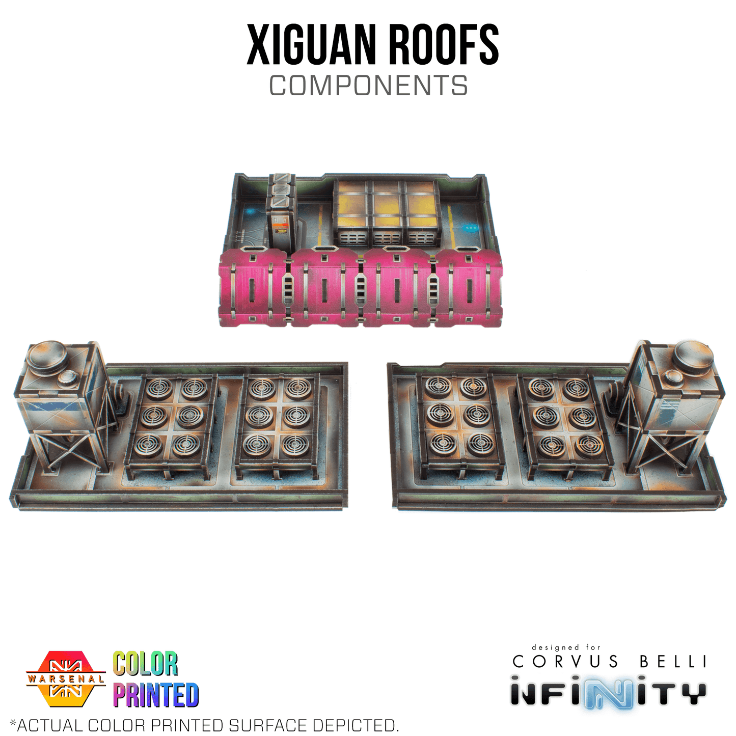Xiguan Components - Roofs - Travel Billboard Roof / Color Printed