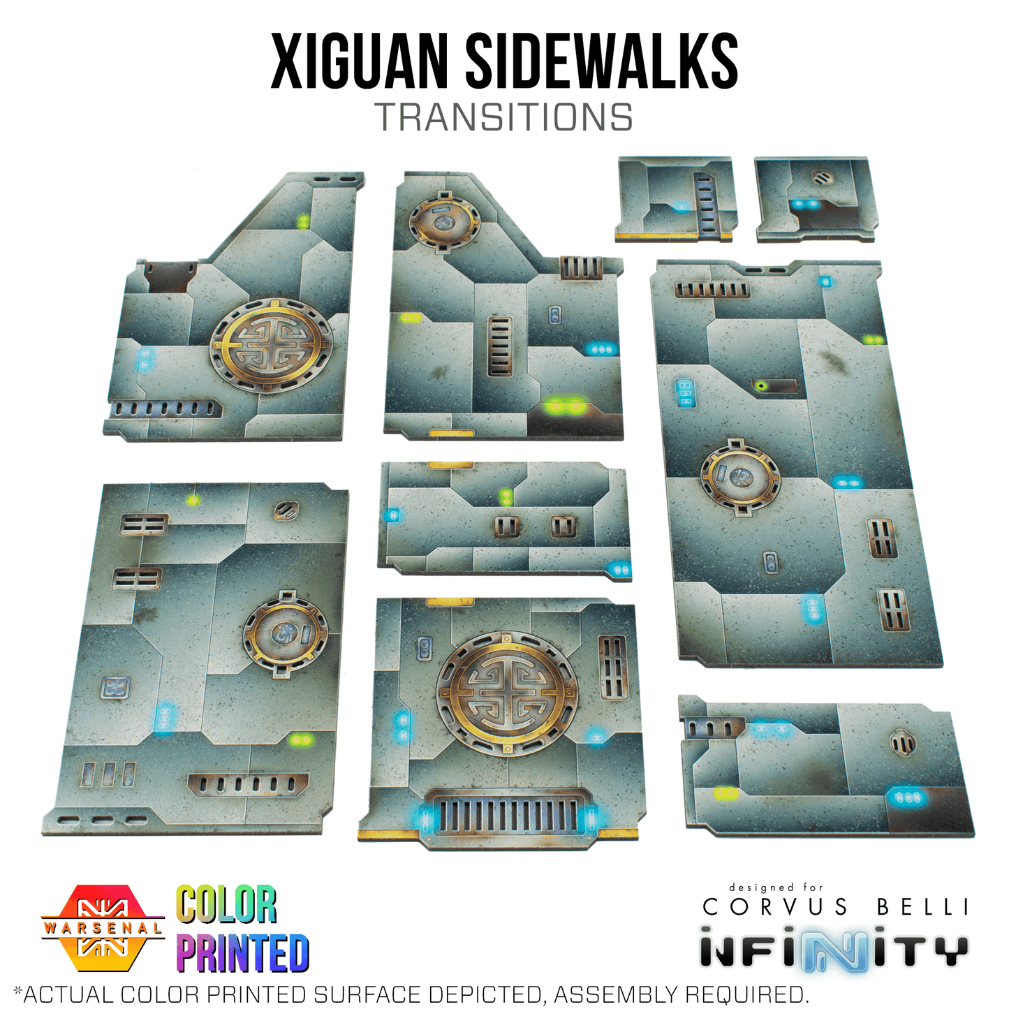 Xiguan Sidewalk - Transitions - Color Printed