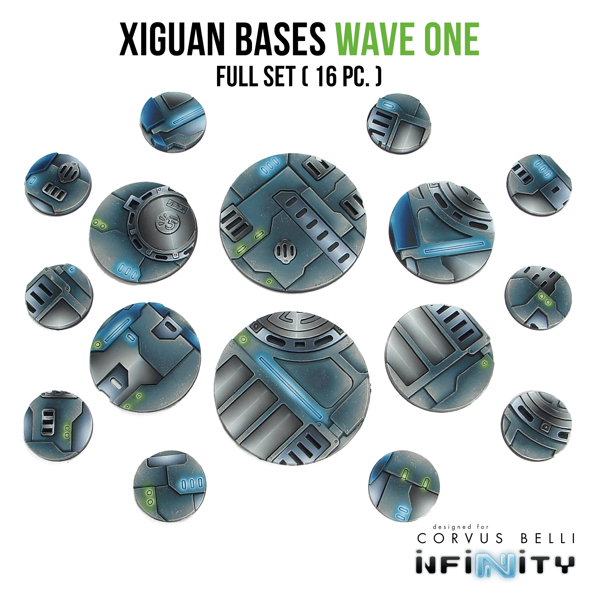 Xiguan Bases - Full Set (16)
