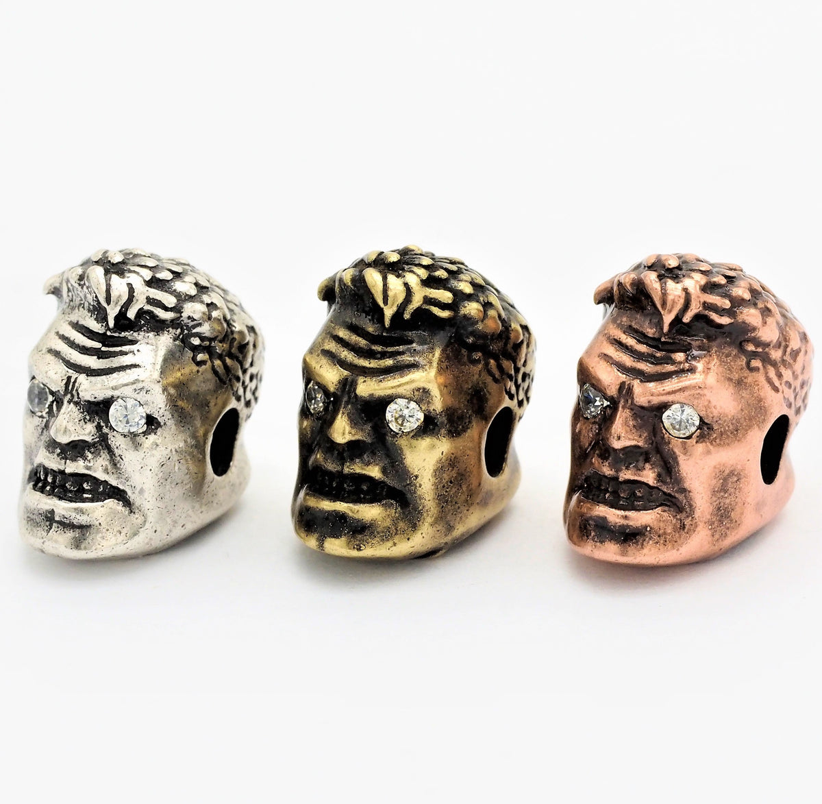 Antique Color Incredible Hulk Bead, Hulk Spacer Beads, Sku#Y176