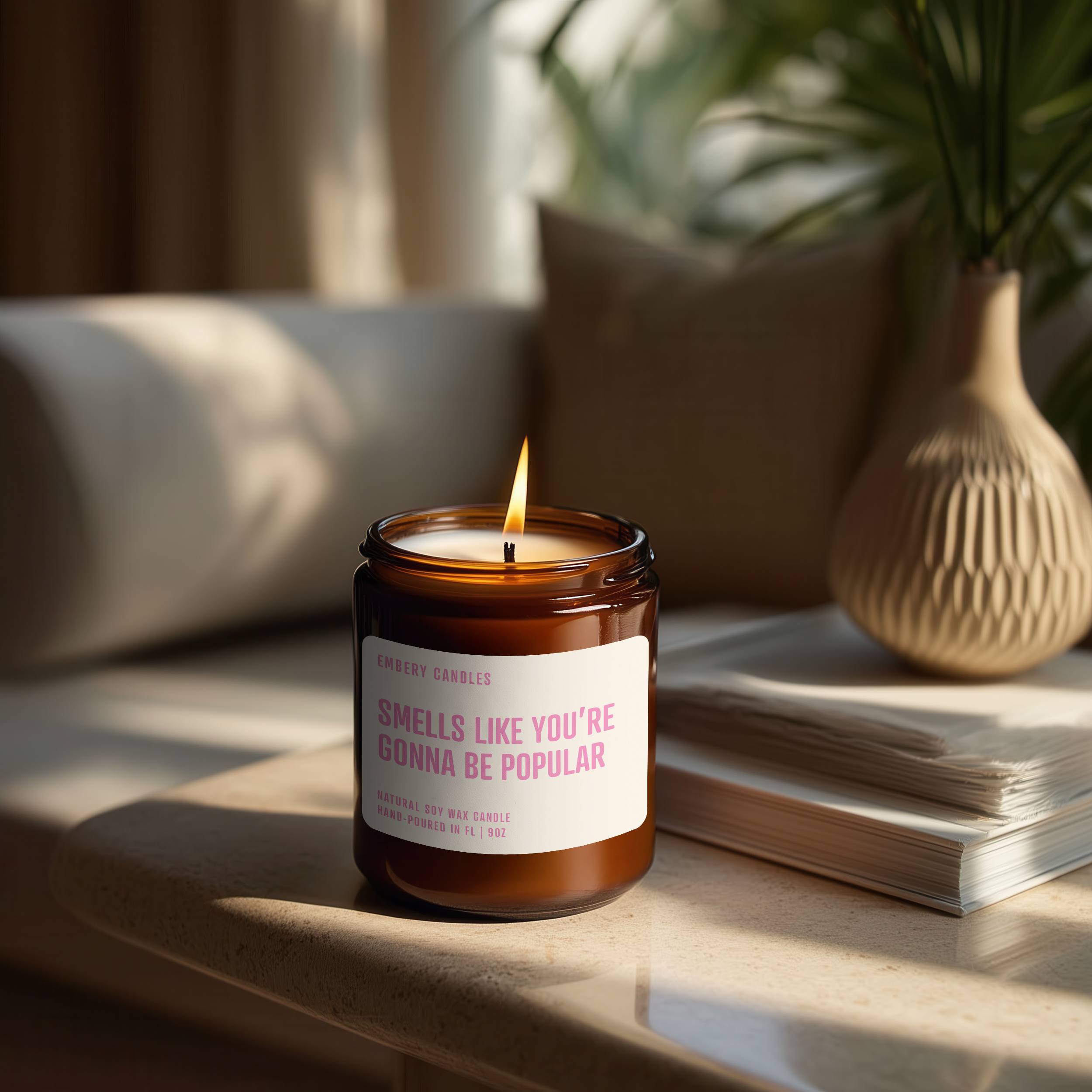 Smells Like You're Gonna Be Popular | Soy Wax Scented Candle