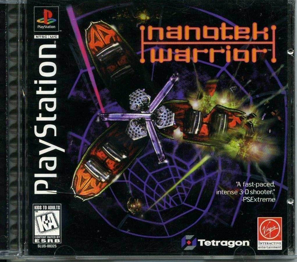 Nanotek Warrior (Playstation) - Game Manual Only