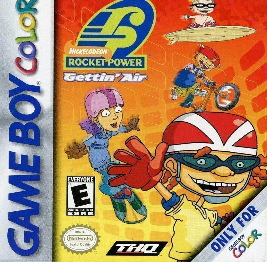 Rocket Power: Gettin' Air (Gameboy Color) - Game Manual Only