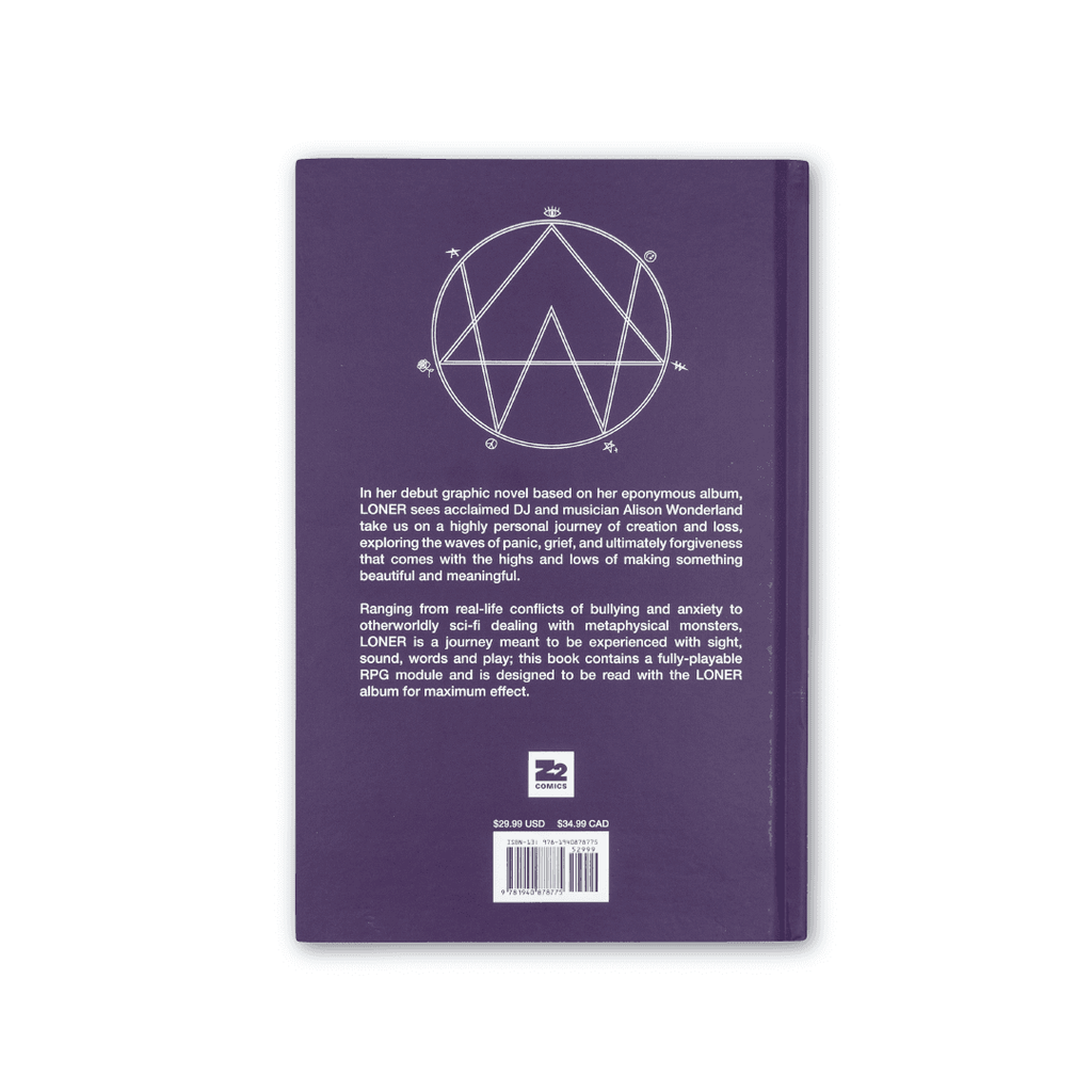 Alison Wonderland: LONER: An Alison Wonderland Graphic Novel and RPG Standard - Hardcover - 