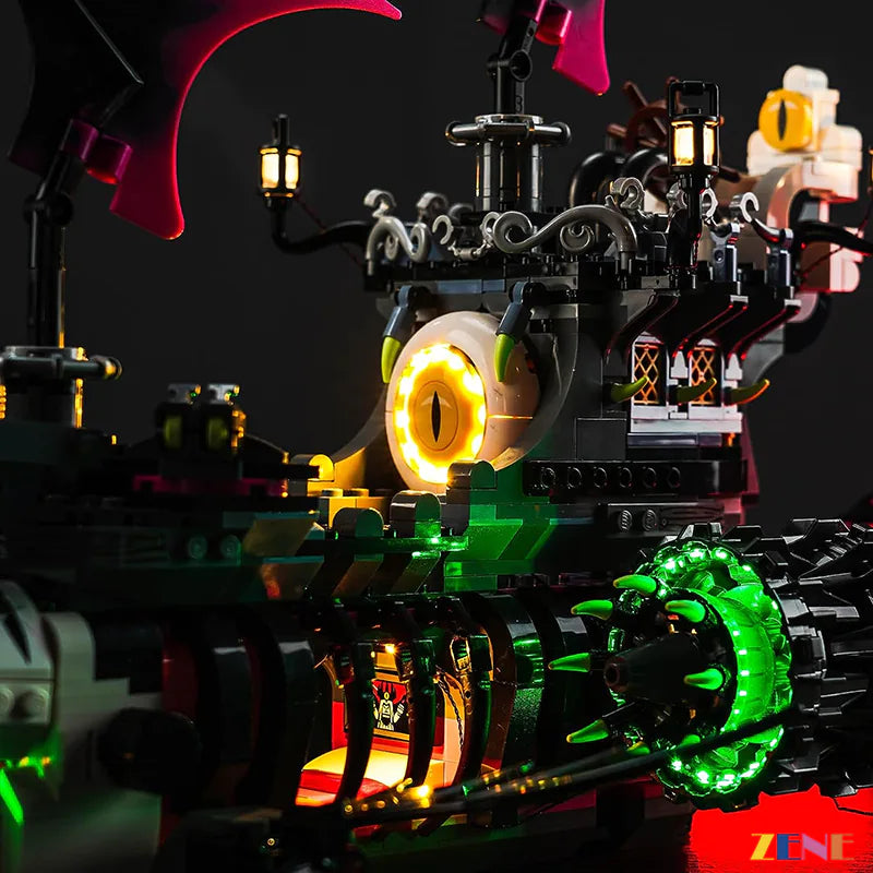 Light Kit for LEGO DREAMZzz Nightmare Shark Ship #71469