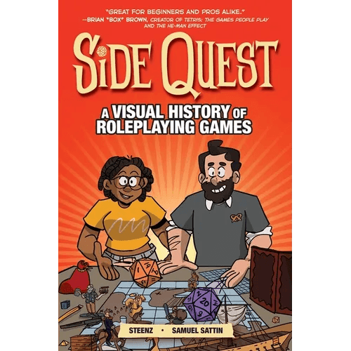 Side Quest: A Visual History of Roleplaying Games, a Graphic Novel - Paperback - 