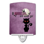 A Haunting we will go Halloween Ceramic Night Light SB3015CNL - Role-Players