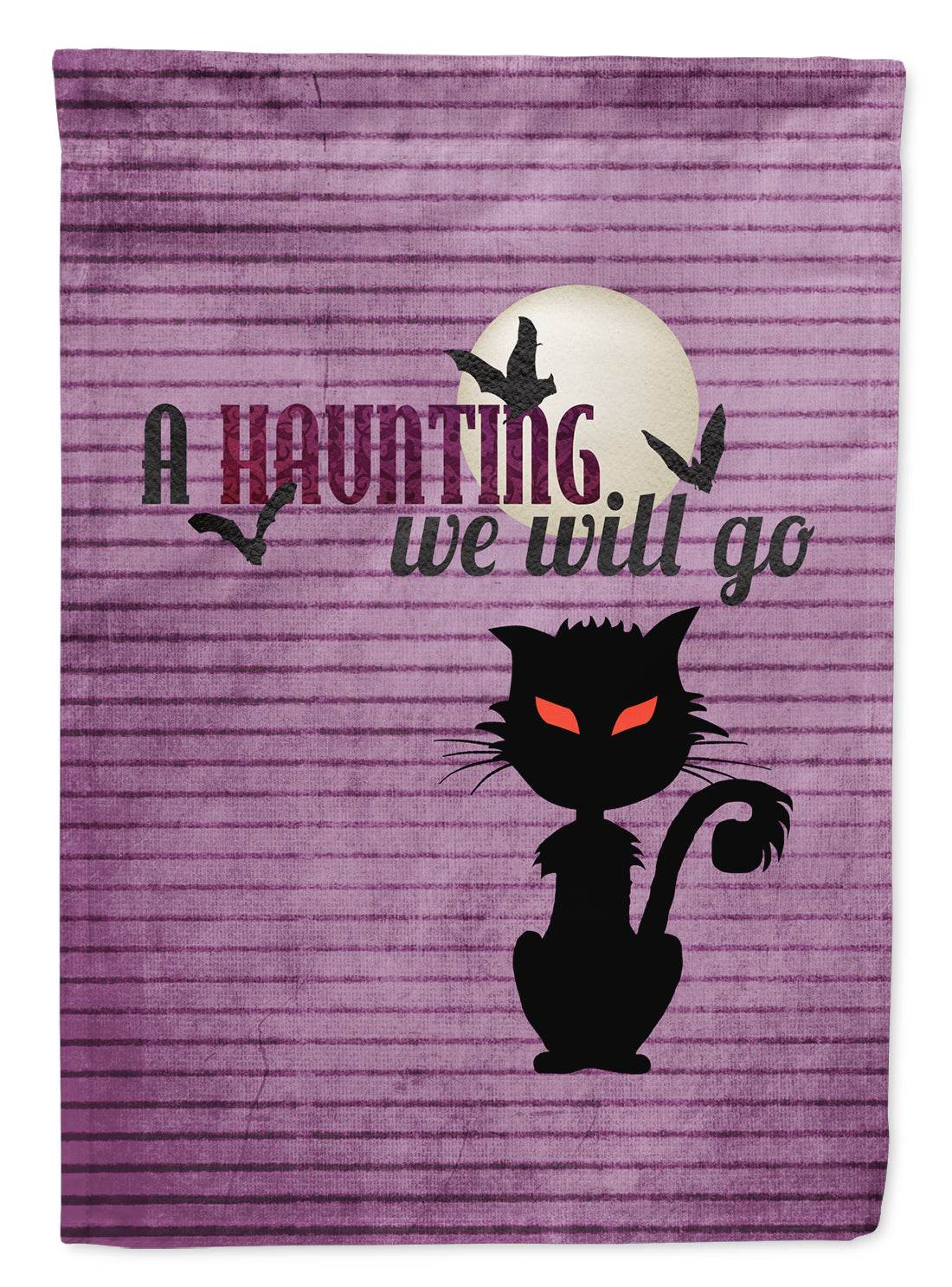 A Haunting we will go Halloween Flag Garden Size - 