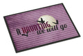 A Haunting we will go Halloween Indoor or Outdoor Mat 18x27 Doormat - Role-Players