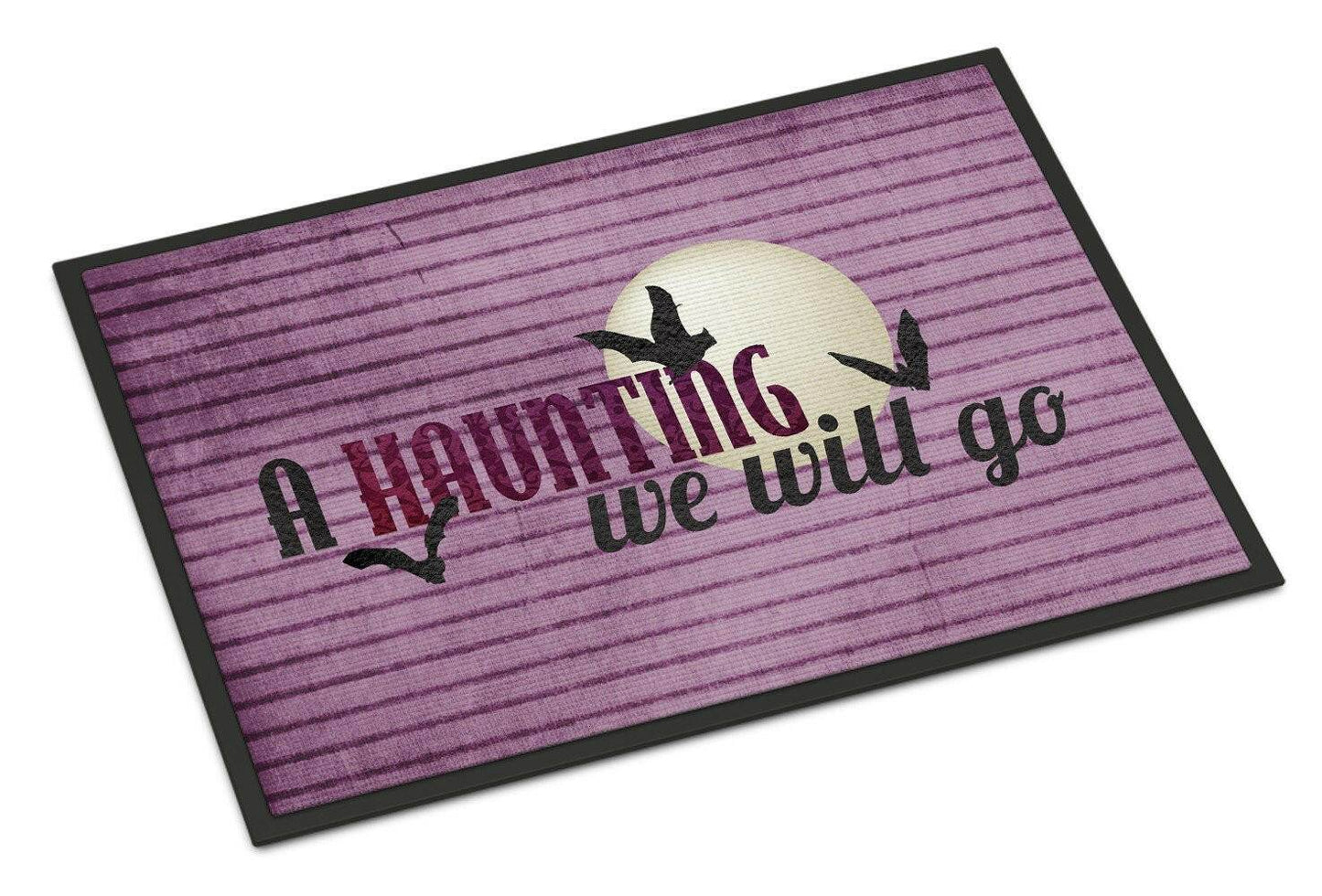 A Haunting we will go Halloween Indoor or Outdoor Mat 24x36 Doormat - 