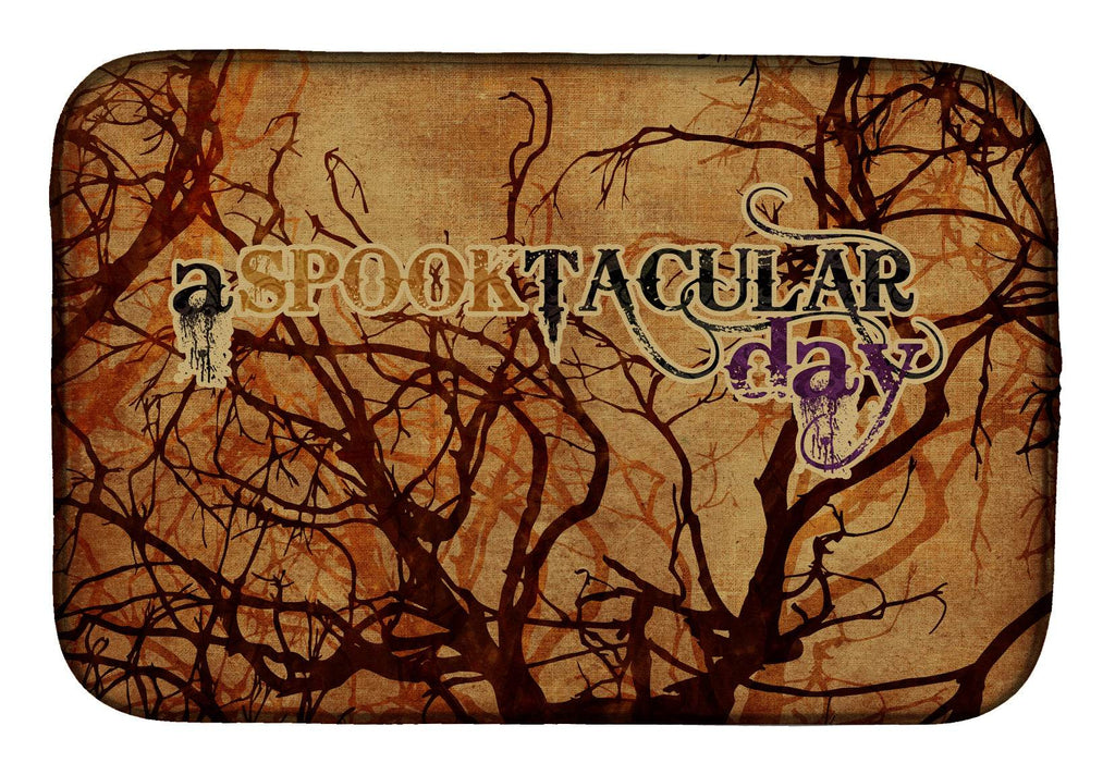 A Spook Tacular Day Halloween Dish Drying Mat SB3016DDM - Role-Players