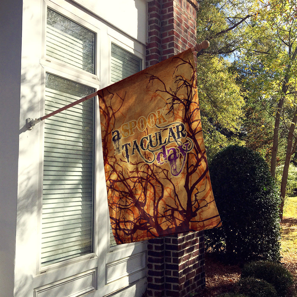 A Spook Tacular Day Halloween Flag Canvas House Size