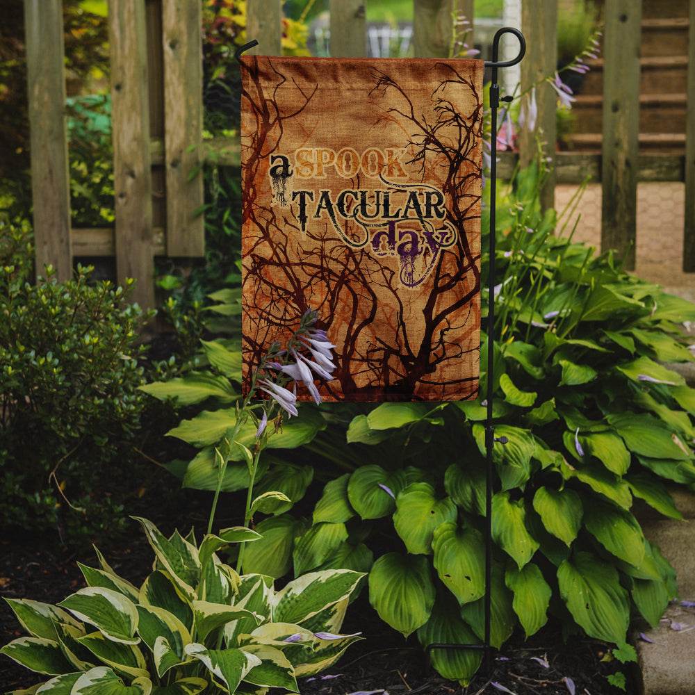 A Spook Tacular Day Halloween Flag Garden Size - 