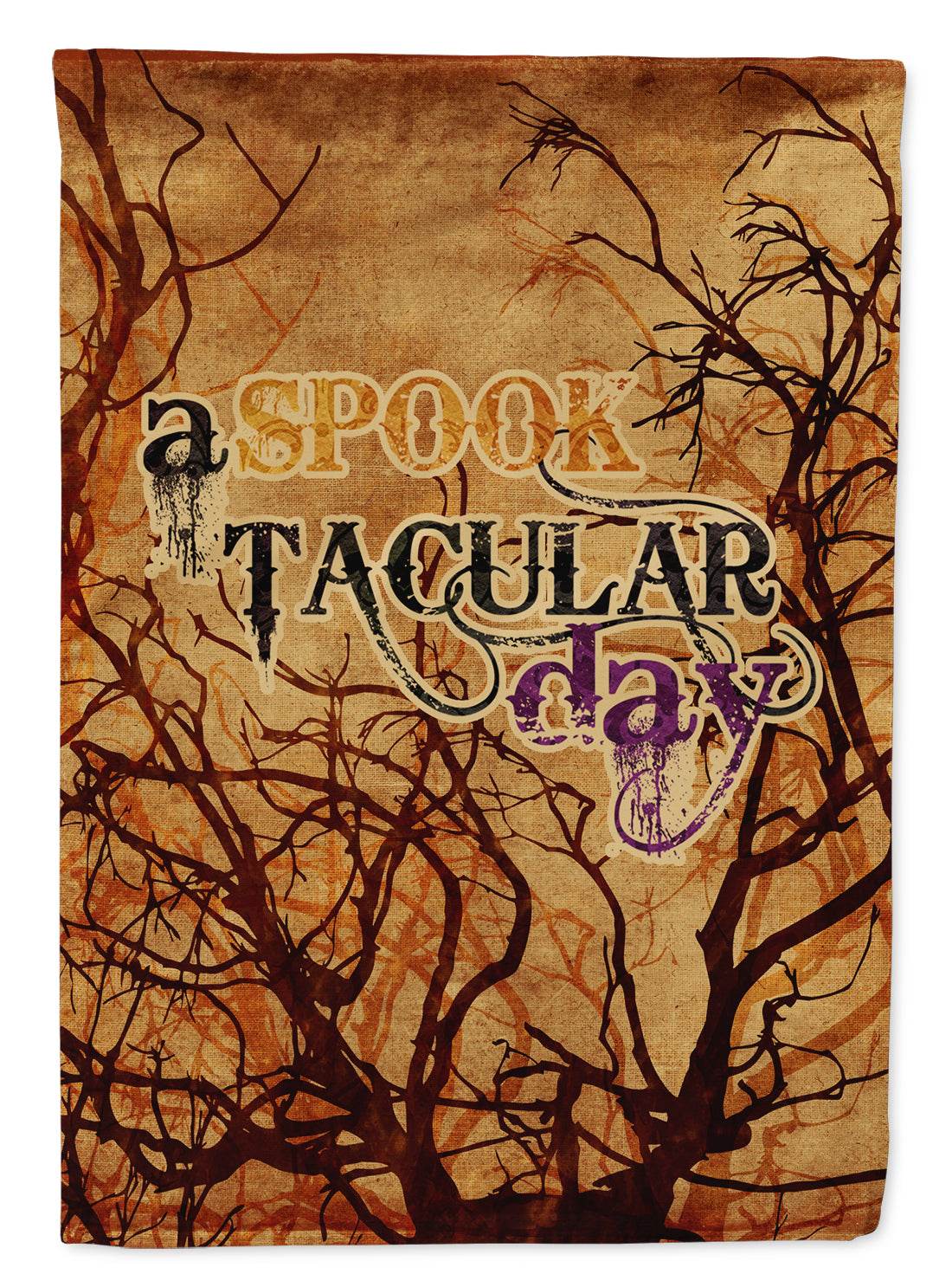 A Spook Tacular Day Halloween Flag Garden Size - 