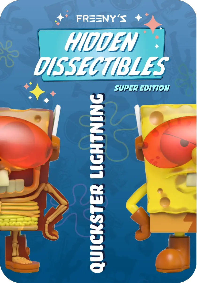 Freeny's Hidden Dissectibles SpongeBob SquarePants Series 04 Super Edition Blind Box - Mighty Jaxx