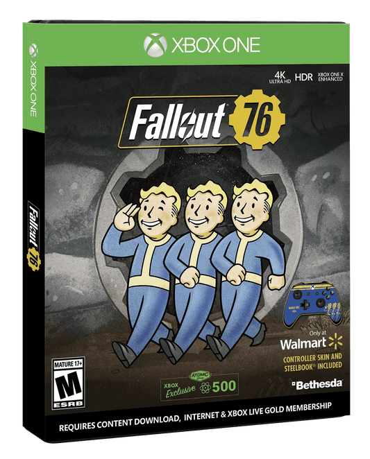 Fallout 76: Walmart Steel-Book Edition (Xbox One) - Game Only