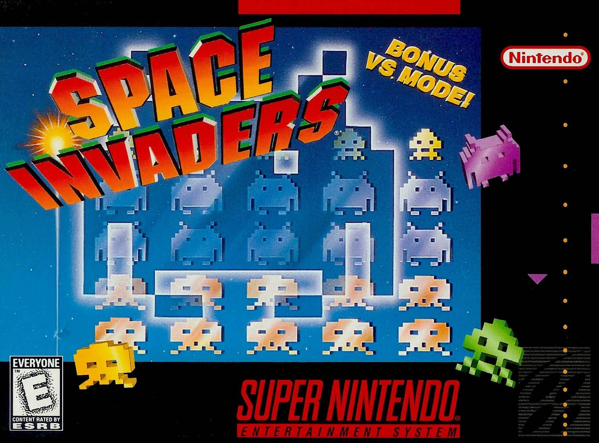 Space Invaders (Super Nintendo) - Game Manual Only