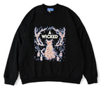 A Wicked Cat Crew - Black / S