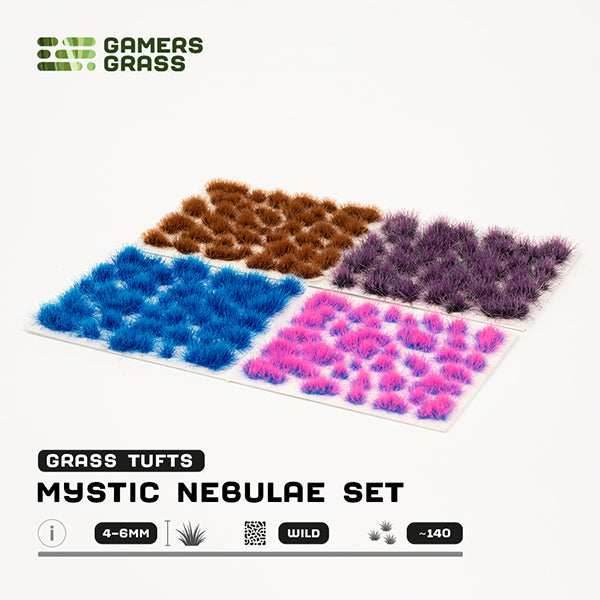 Gamers Grass Tufts: Mystic Nebulae Set- Wild - 