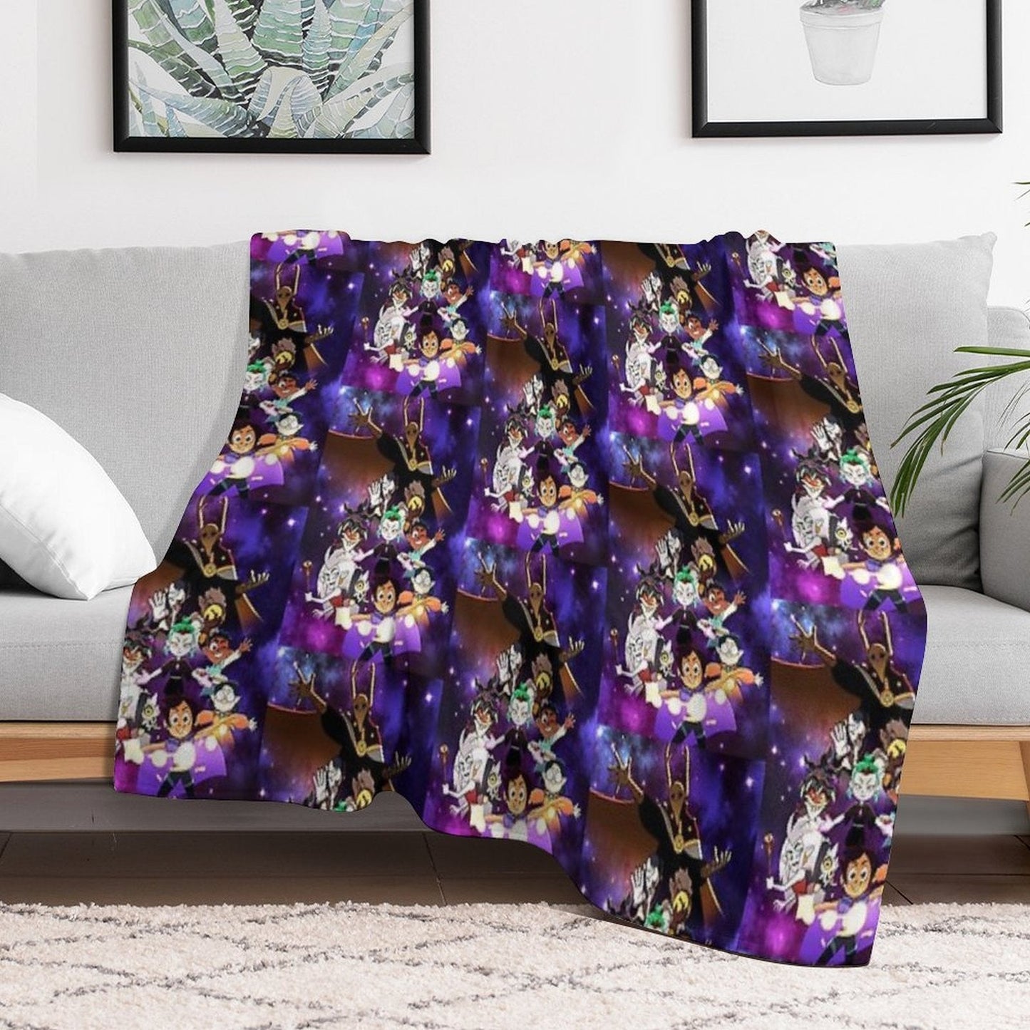 Heroes & Villains of Season 2 Throw Blanket