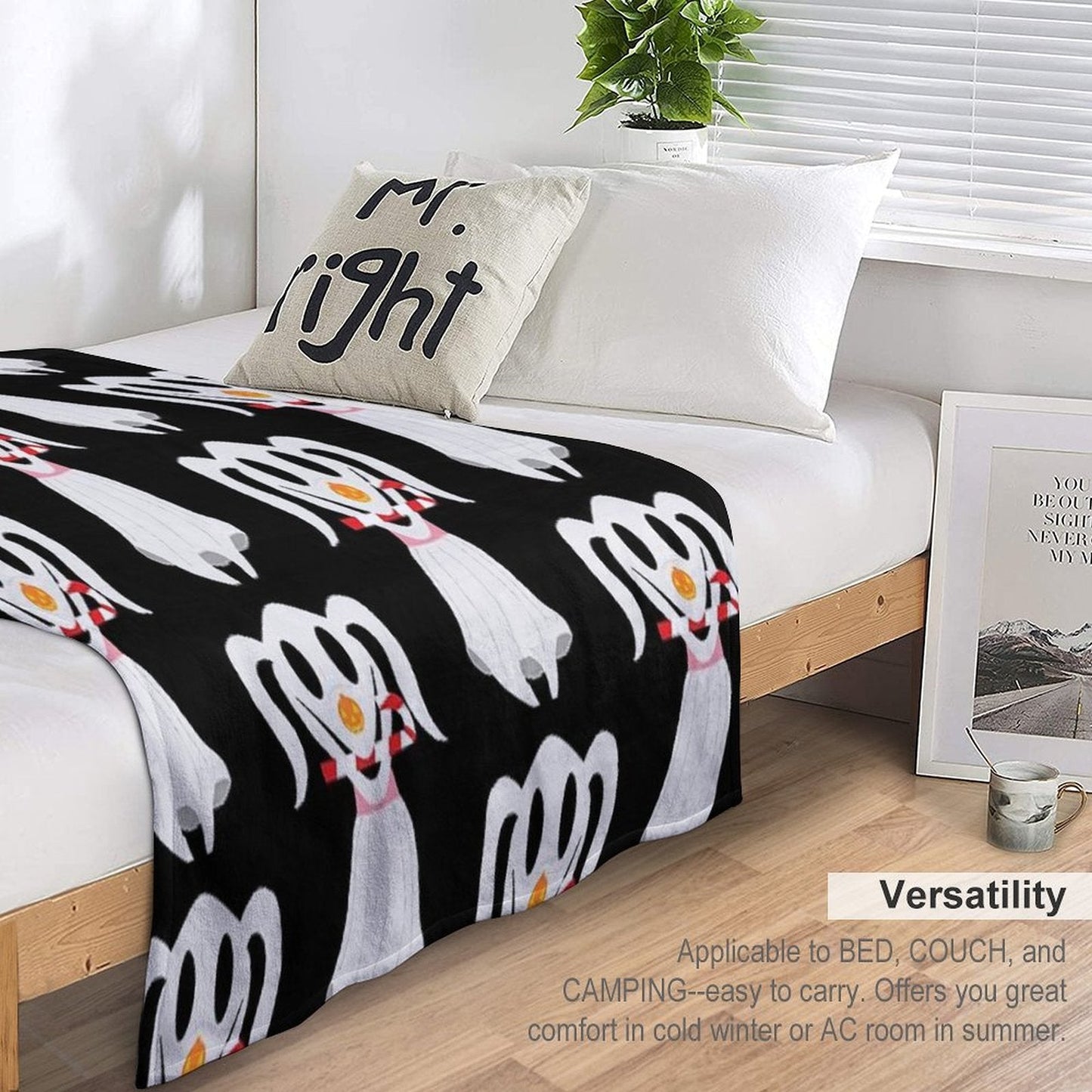 The Nightmare before Christmas Zero Throw Blanket