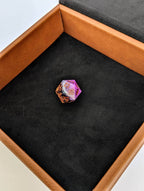 Kraken of Holding - D&D - Vegan Leather Dice Box - Chestnut