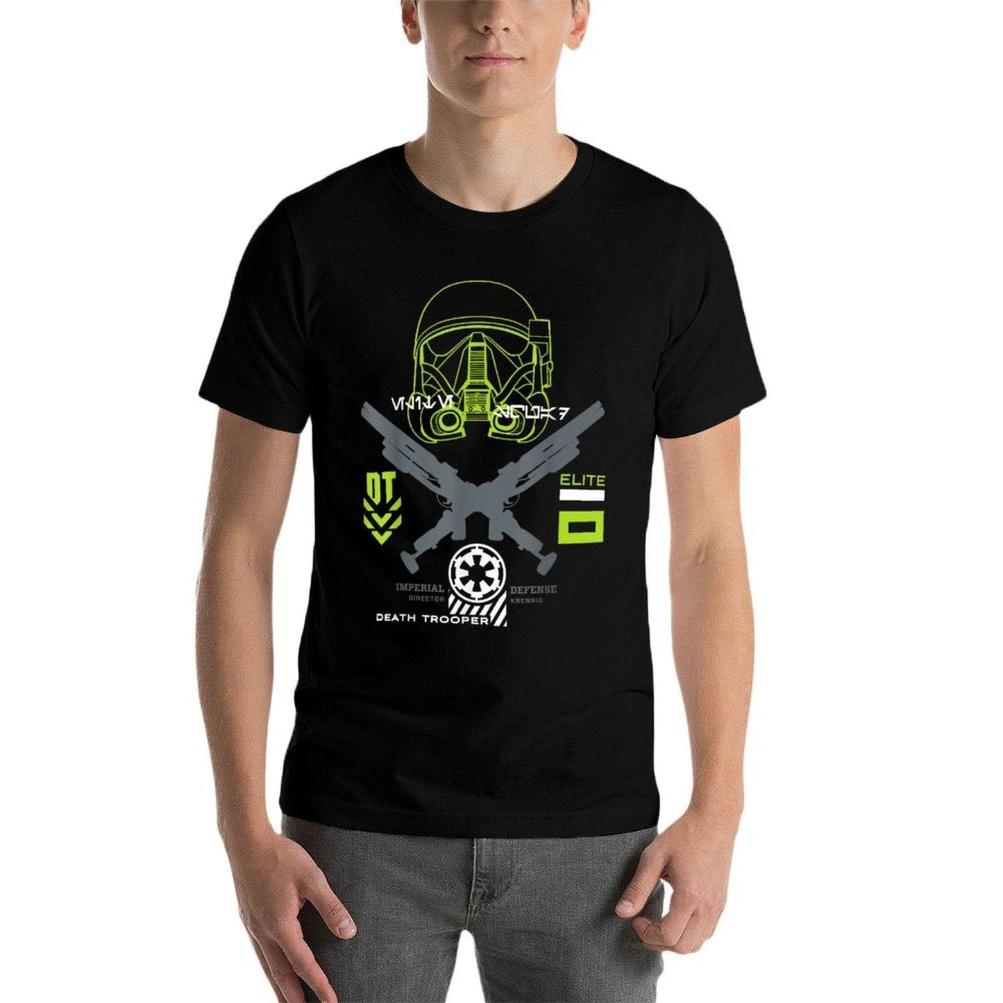 Star Wars Rogue One Death Trooper Imperial Defense  Fade-proof Color T-Shirt