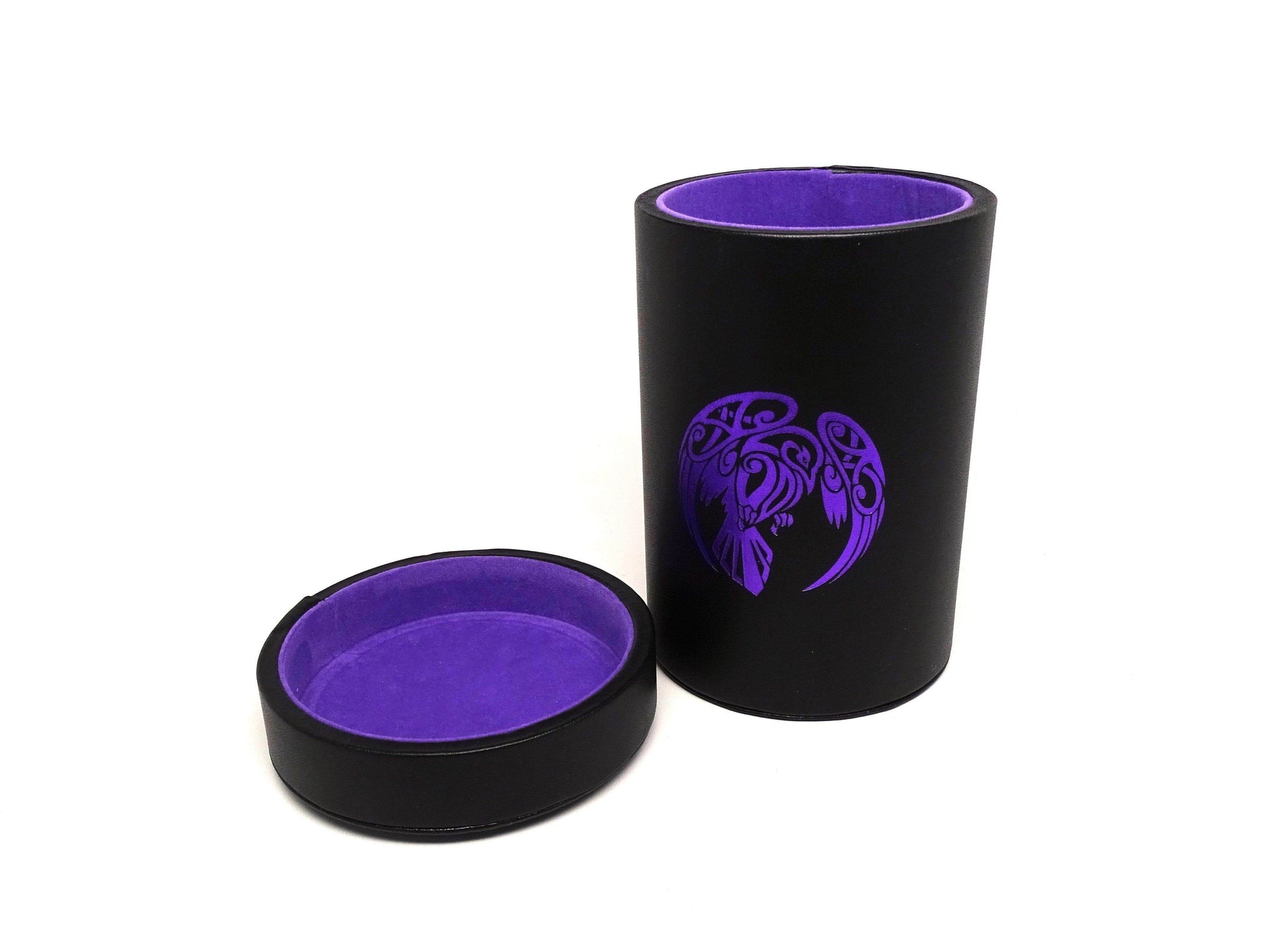 Over Sized Dice Cup - Raven Design - 