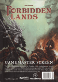 Forbidden Lands Gamemaster Screen - Role-Players