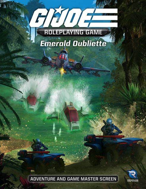 G.I. JOE RPG GM Screen & Adventure - 