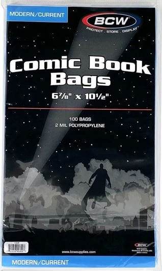 Modern/Current Comic Bags (100 pack) - Role-Players