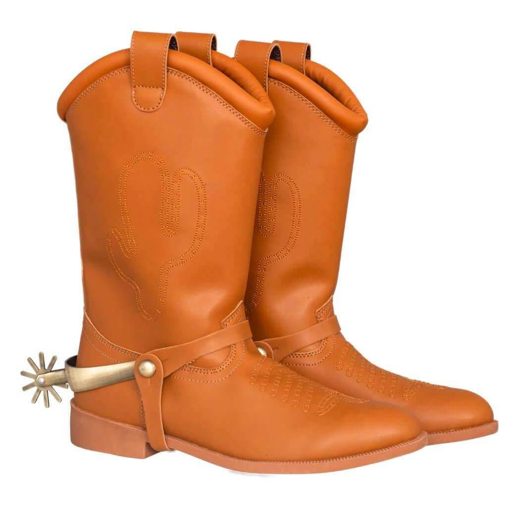 Adult Cowboy Sheriff Hanks Character Deluxe Costume Boots - 4.5