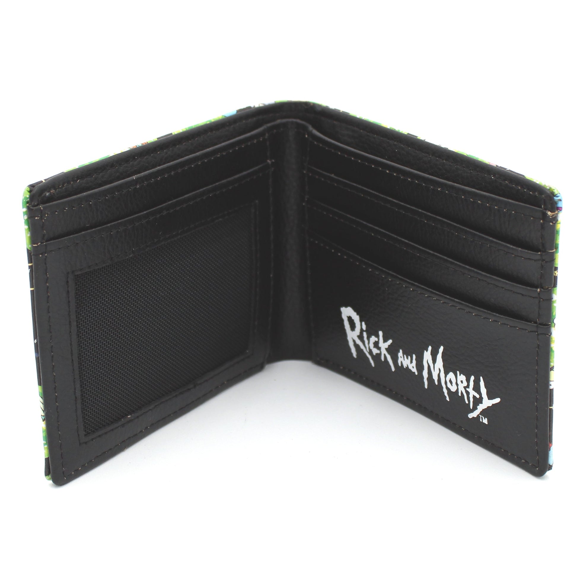 Adult Swim Rick and Morty Bi-Fold Wallet with Gift Tin