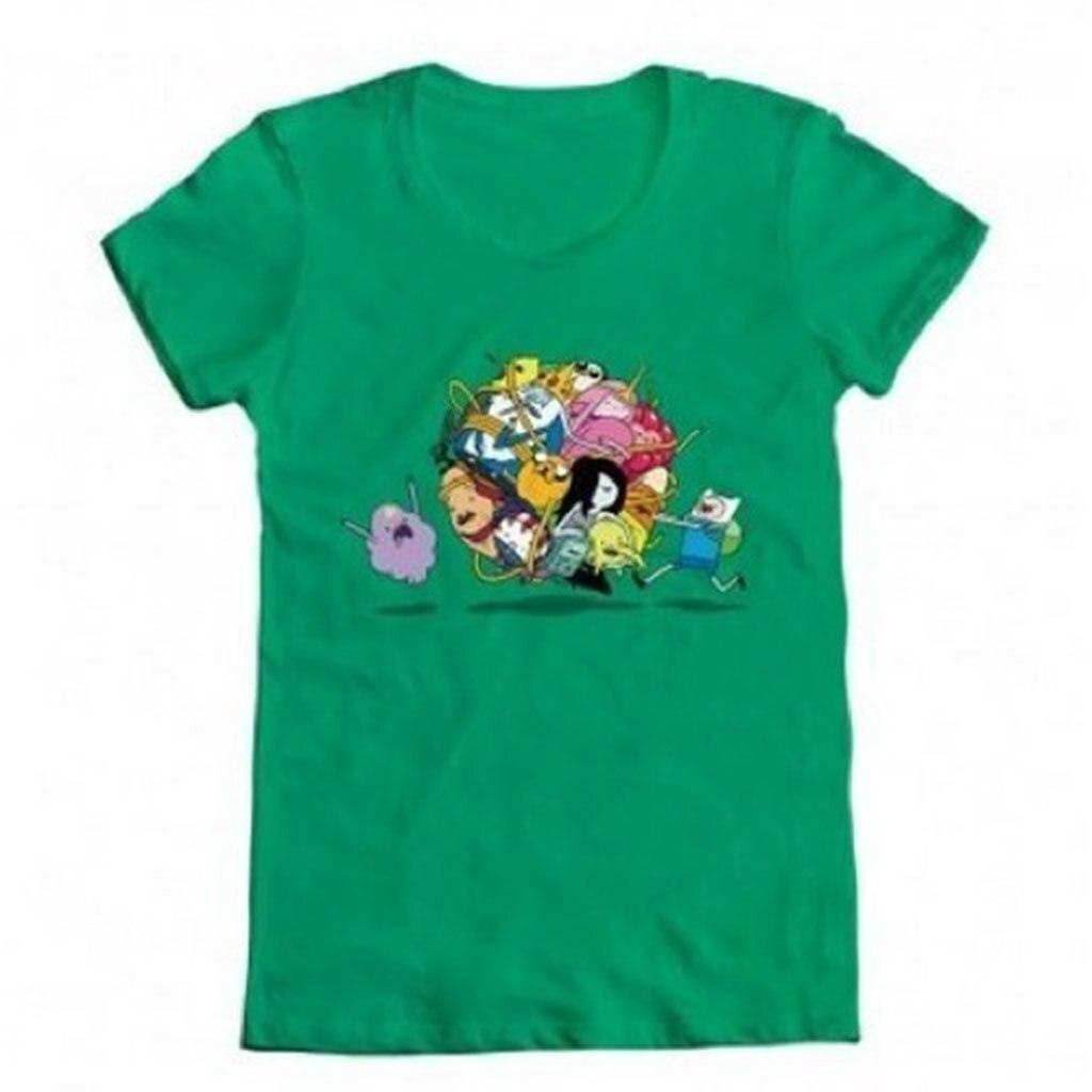 Adventure Time Group Roll Ball T-shirt - S