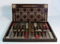 Backgammon- Floral Decoupage Backgammon - 