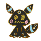 Pokemon: Mimikyu Shiny Umbreon Enamel Pin