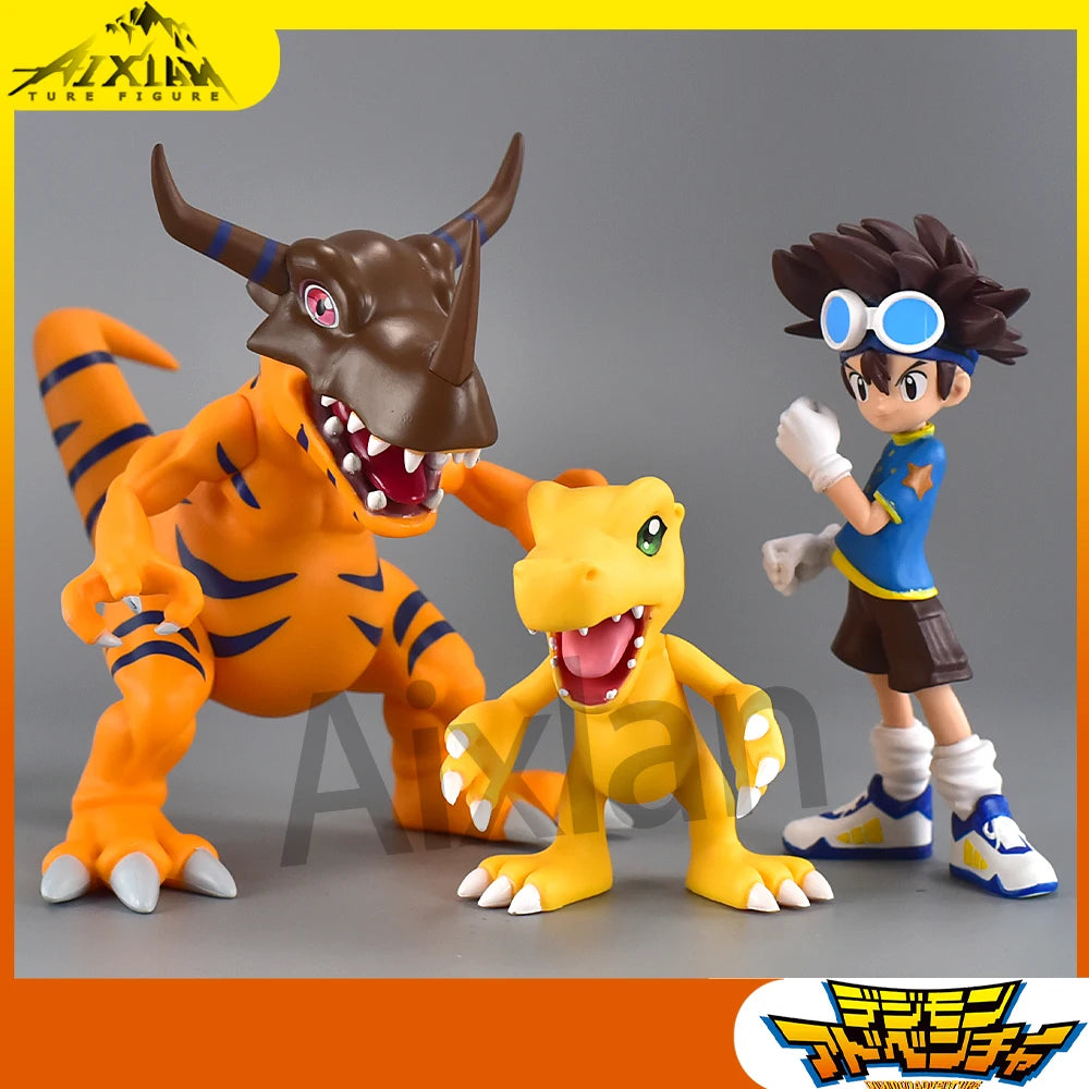 Aixlan Digimon Figure Yagami Taichi Agumon Large Dinosaurs PVC Action Figure Amine Thanksgiving Gift Collectible Figurine