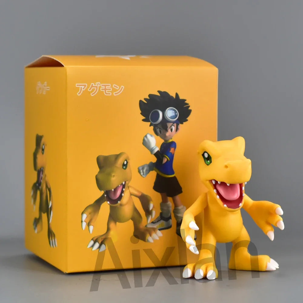 Aixlan Digimon Figure Yagami Taichi Agumon Large Dinosaurs PVC Action Figure Amine Thanksgiving Gift Collectible Figurine