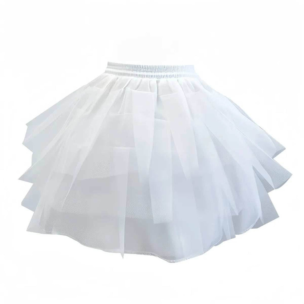 Madness Returns Alice Cosplay Costume Dress with Apron and Wig for Women - XS / Pannier Only