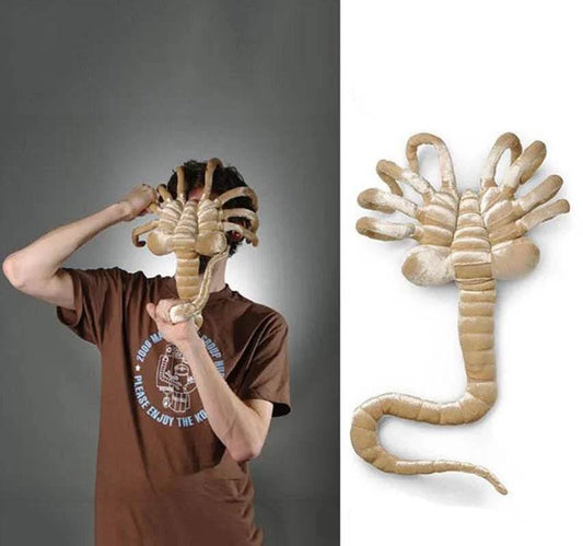 Aliens Xenomorph Face hugger Plush soft Collectible stuffed prop Toy - 