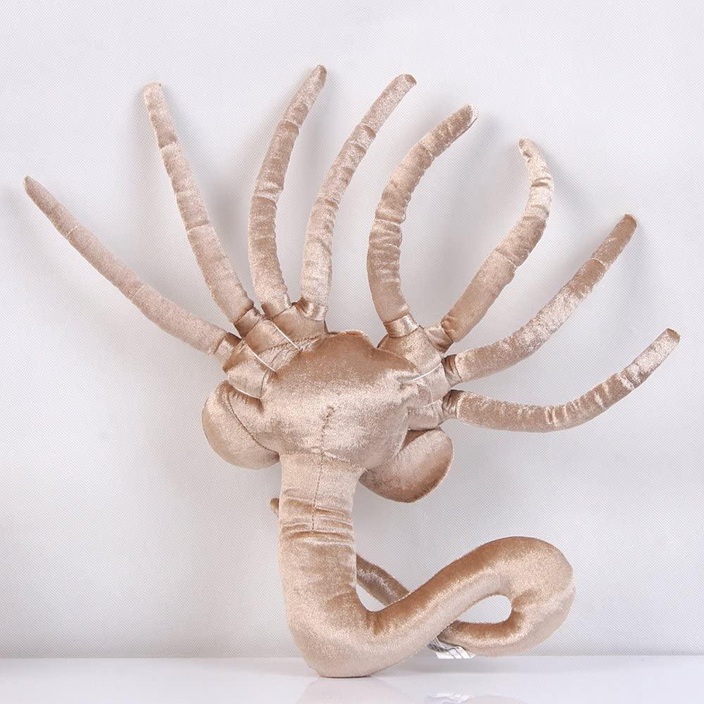 Aliens Xenomorph Face hugger Plush soft Collectible stuffed prop Toy