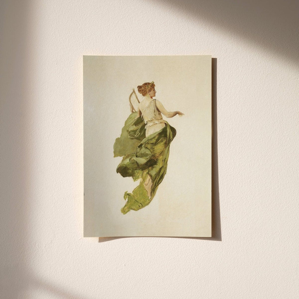 “Allegory of Music” Mythology Art Print