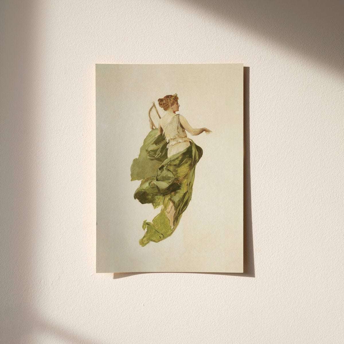 “Allegory of Music” Mythology Art Print