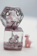 Pink Alpaca RPG Dice Set - 