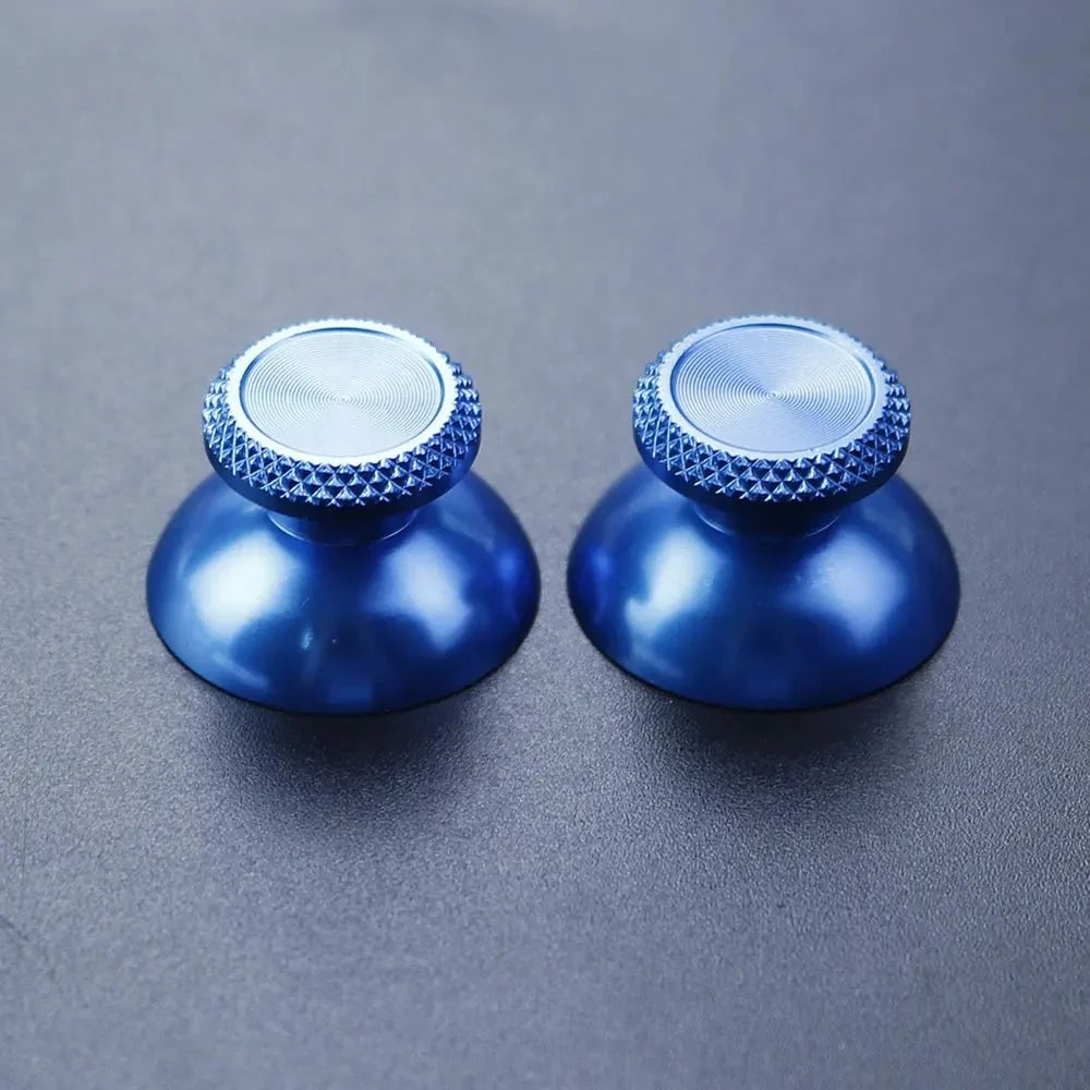 Aluminum Metal Joystick Thumbstick Caps | Premium Replacement Grip Covers for PS5 Controllers
