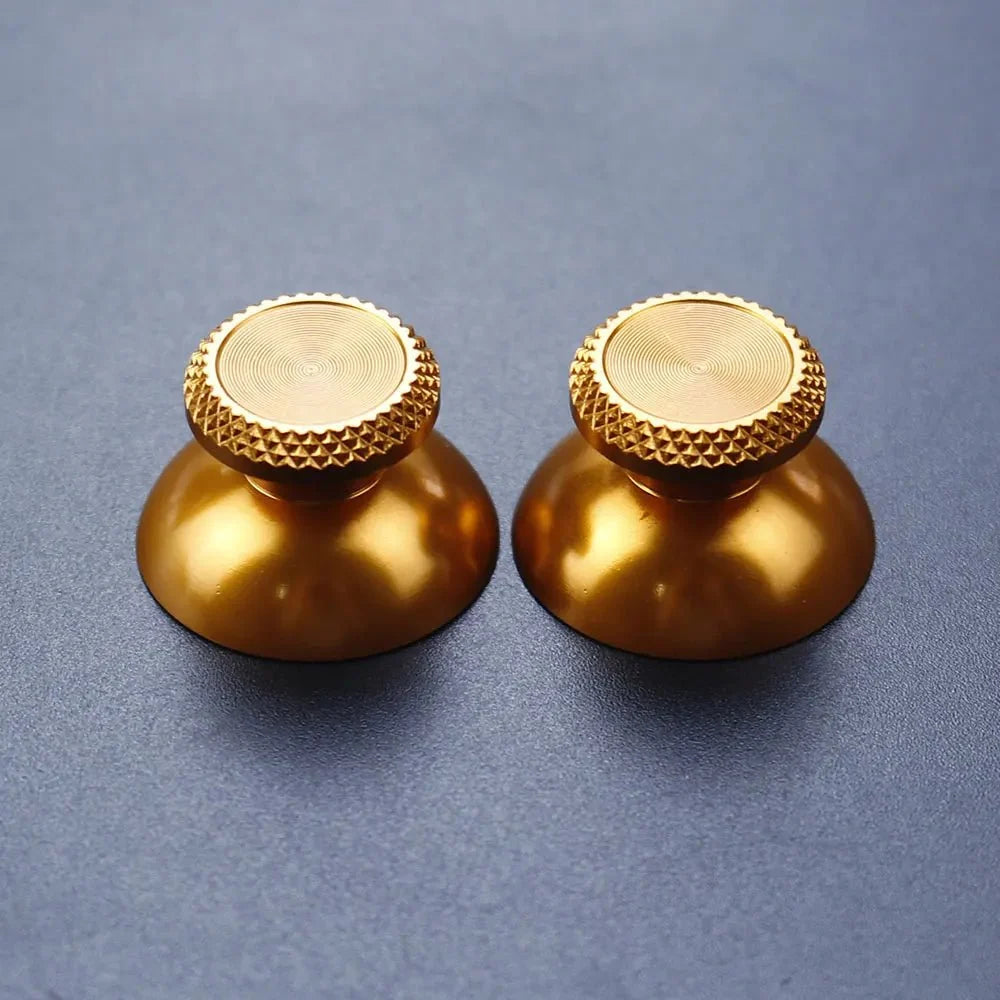 Aluminum Metal Joystick Thumbstick Caps | Premium Replacement Grip Covers for PS5 Controllers